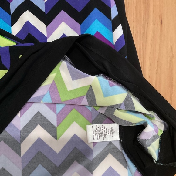 Maggy L Sleeveless Slip Dress, Multi-Colored, Size 6 - Picture 6 of 8